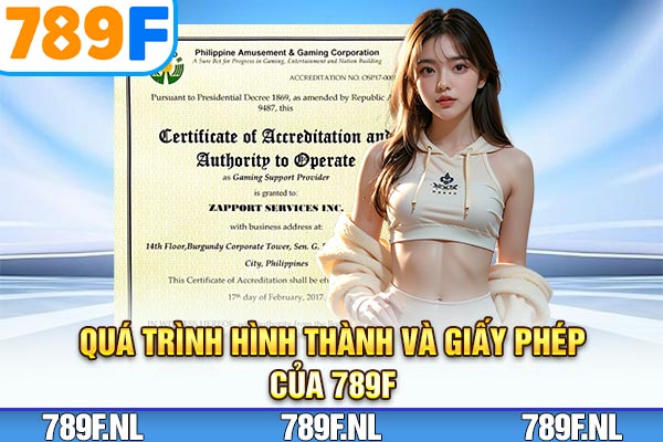 Quá trình hình thành và giấy phép của 789F Quá trình hình thành và giấy phép của 789F
