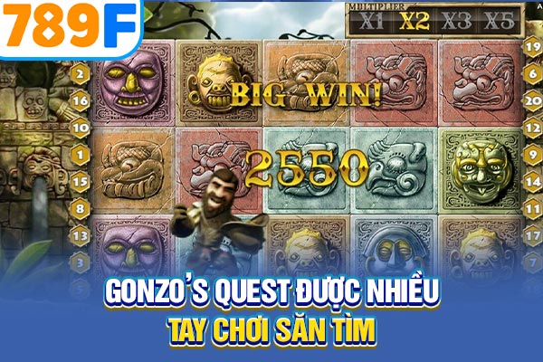 Gonzo’s Quest được nhiều tay chơi săn tìm Gonzo’s Quest được nhiều tay chơi săn tìm
