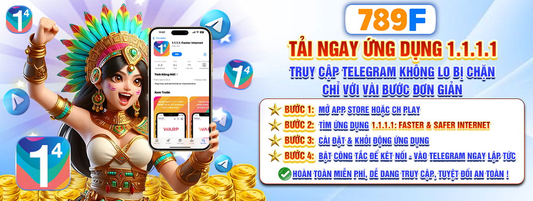 Tải ngay ứng dụng 1.1.1.1 để đăng nhập